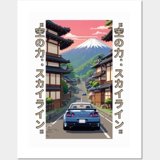 Skyline GTR R33 Posters and Art